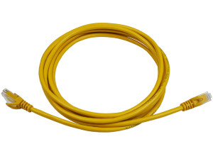 PowerPRO Yellow Cat.5e U/UTP Patch Cord - PVC